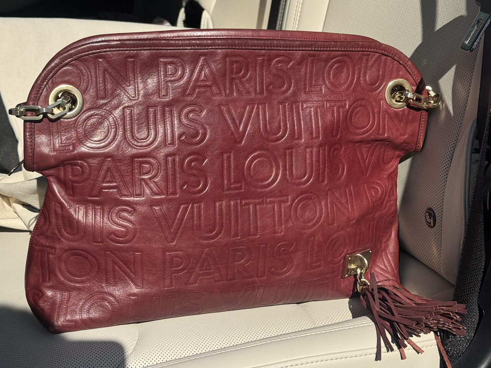 RARE Louis Vuitton runway 2008 bag - iconic model - Whisper bag - limited